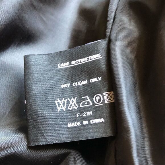 Fleet Street Pea Coat Red PS - Picture 5 of 6